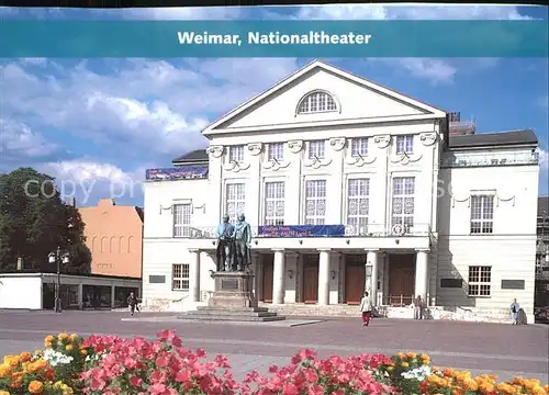 Weimar Thueringen Nationaltheater Kat. Weimar