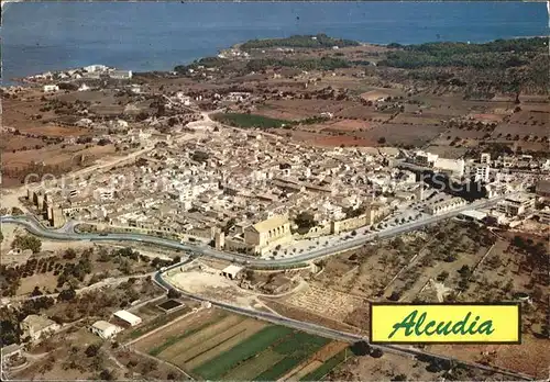 Alcudia Mallorca Vista aerea general Kat. Spanien