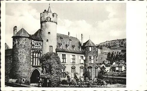 Gondorf Mosel Schloss von der Leyen Kat. Kobern Gondorf