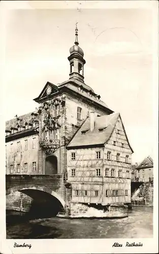 Bamberg Altes Rathaus Kat. Bamberg