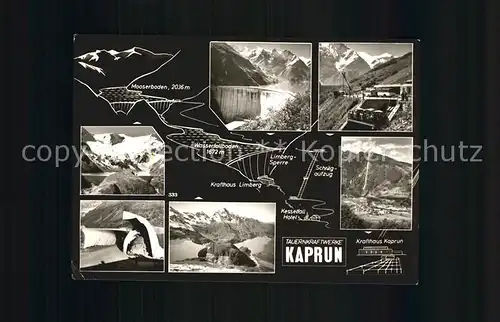 Kaprun Tauernkraftwerke Kat. Kaprun