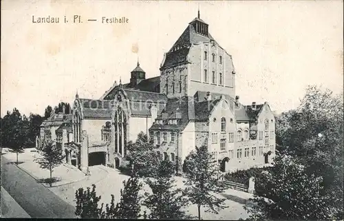 Landau Pfalz Festhalle Kat. Landau in der Pfalz