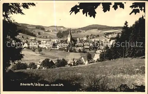 Schonach Schwarzwald  Kat. Schonach im Schwarzwald