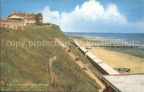 Mundesley on Sea East Cliff Kat. United Kingdom