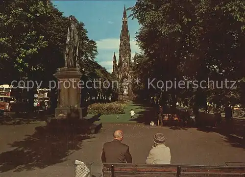 Edinburgh Princes Street Kat. Edinburgh