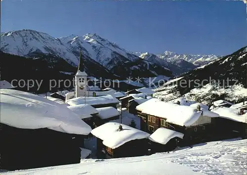 Bellwald Bettlihorn Weisshorn Kat. Bellwald