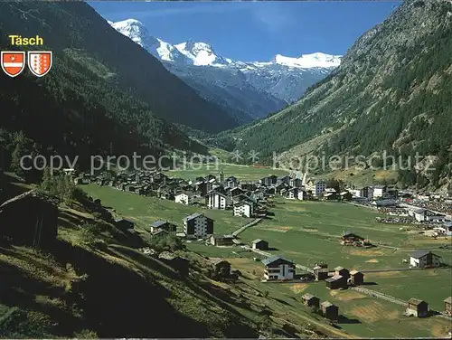 Taesch Breithorn Kleines MatterhornTheodulpass Furgghorn Kat. Taesch