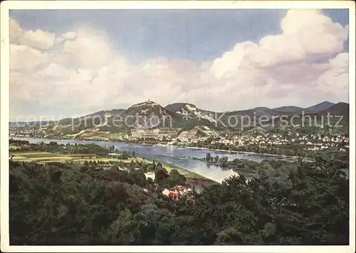 Siebengebirge Blick auf Rhein  Kat. Koenigswinter