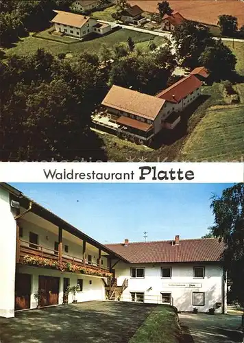 Fuerstenzell Waldrestaurant Platte Kat. Fuerstenzell