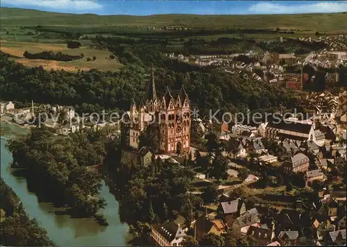 Limburg Lahn Blick zum Dom Kat. Limburg a.d. Lahn