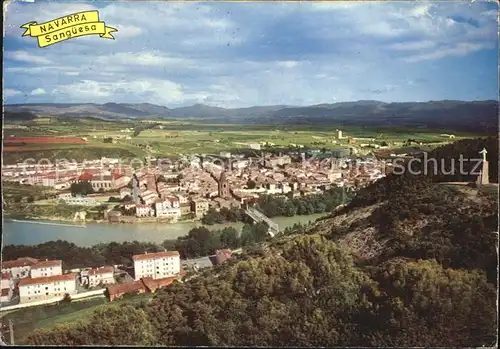 Sanguesa Navarra Panorama