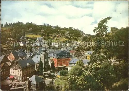 Monschau Teilansicht Kat. Monschau