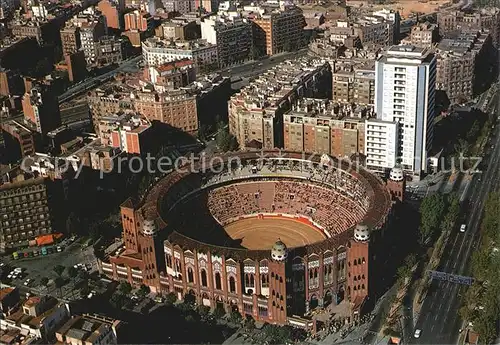 Barcelona Cataluna Plaza de toros Monumental Vista aerea Kat. Barcelona