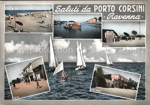 Porto Corsini Spiaggia Traghetto Via Po Viale Pineta