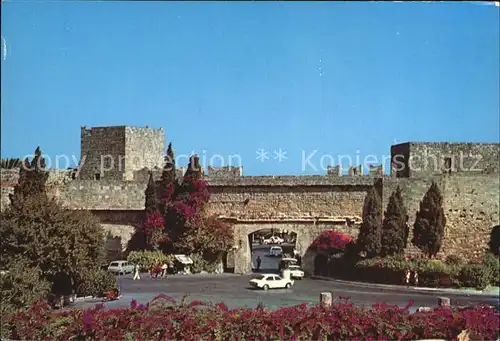 Rhodos Rhodes aegaeis Altstadt Kat. 