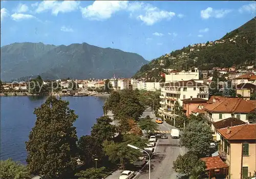 Locarno Lago Maggiore Scorcio panoramico Lungolago / Locarno /Bz. Locarno