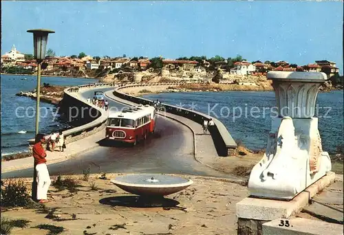 Nessebar Panorama Strassenpartie / Bulgarien /