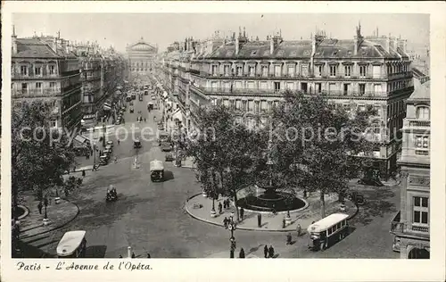 Paris Avenue de l Opera Kat. Paris