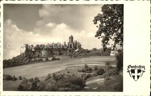 Greifenstein Hessen Burg Kat. Greifenstein