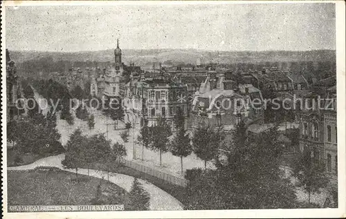 Cambrai Les Boulevards Kat. Cambrai