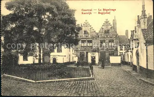 Courtrai Flandre Le Beguinage Kat. Kortrijk