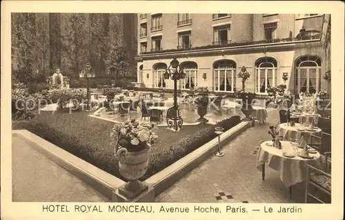 Paris Hotel Royal Monceau Le Jardin Kat. Paris