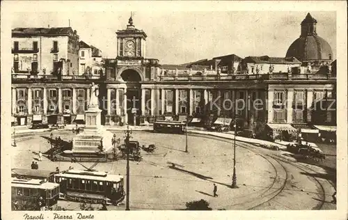 Napoli Neapel Piazza Dante Kat. Napoli