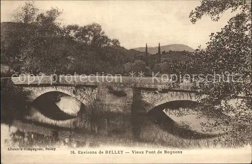 Belley Vieux Pont de Bognens Kat. Belley