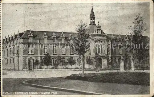 Cambrai College Notre Dame Kat. Cambrai