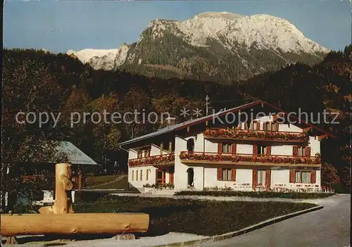 Koenigsee Berchtesgaden Pension Brandtnerhof