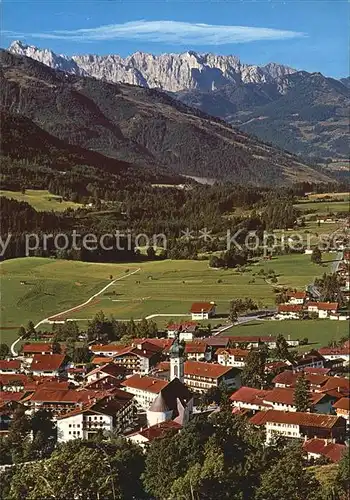 Reit Winkl gegen Kaisergebirge Kat. Reit im Winkl