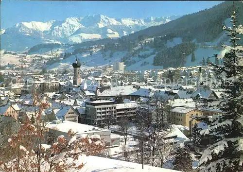 Immenstadt Allgaeu mit Daumen  Kat. Immenstadt i.Allgaeu