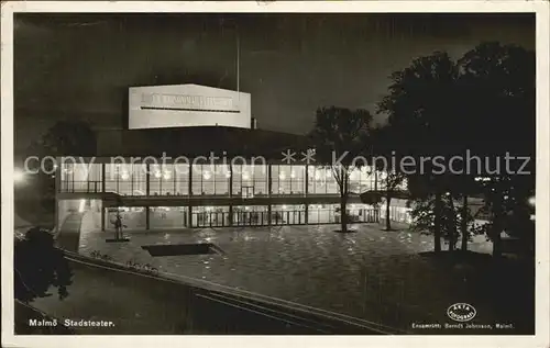 Malmoe Stadsteater Kat. Malmoe