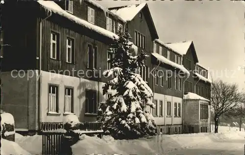 Steinbach Johanngeorgenstadt FDGB Erholungsheim Wismut Kat. Johanngeorgenstadt