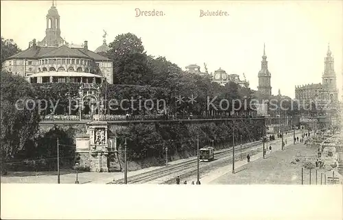 Dresden Belvedere Kat. Dresden Elbe