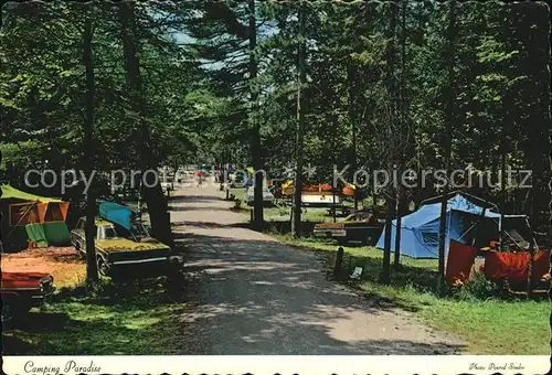 Ontario Canada Camping Paradise Kat. Kanada