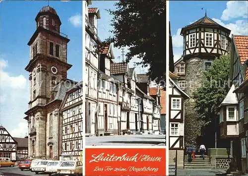 Lauterbach Hessen Teilansichten Kat. Lauterbach (Hessen)