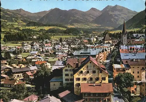 Kitzbuehel Tirol Blick von der Pfarrkirche Kat. Kitzbuehel