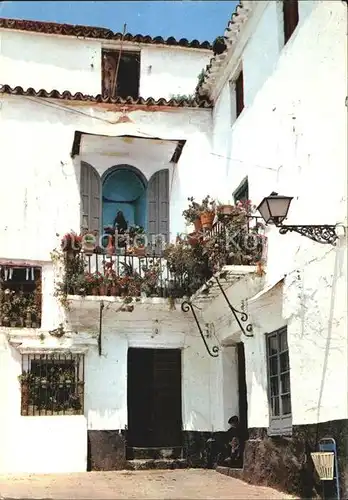 Marbella Andalucia Tipica Capilla de la Virgen de los Dolores Kat. Marbella