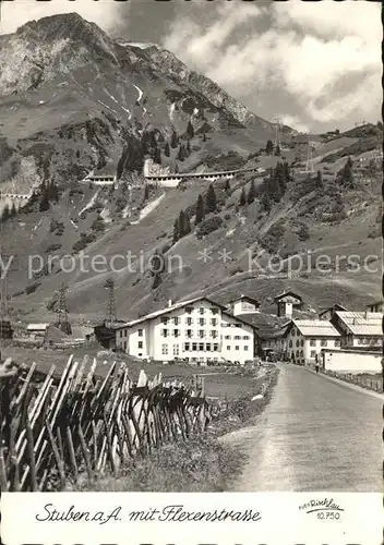 Stuben Vorarlberg Flexenstrasse Kat. Kloesterle