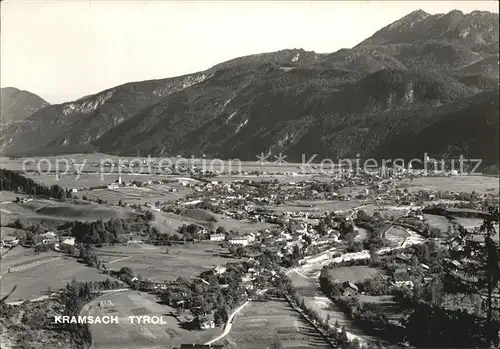 Kramsach Panorama Alpen Kat. Kramsach