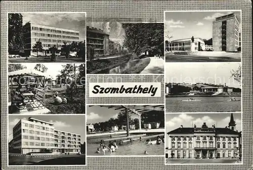 Szombathely Teilansichten Gebaeude Kat. Szombathely