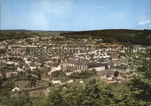 Pruem Eifel Panorama Waldstadt Kat. Pruem