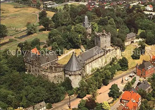 Bad Bentheim Burg Fliegeraufnahme Kat. Bad Bentheim