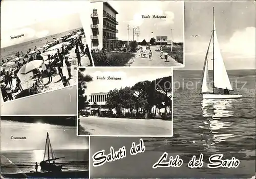 Lido di Savio Spiaggia Viale Bologna Tramonto Segeln Kat. Lido di Savio