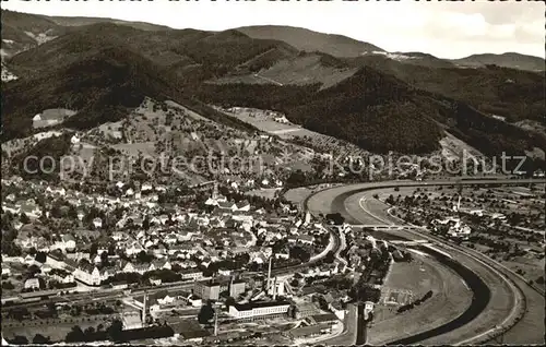 Gengenbach Luftaufnahme Kat. Gengenbach Schwarzwald