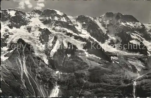 Berner Oberland Mittaghorn Grosshorn Schmadribach Kat. Grindelwald