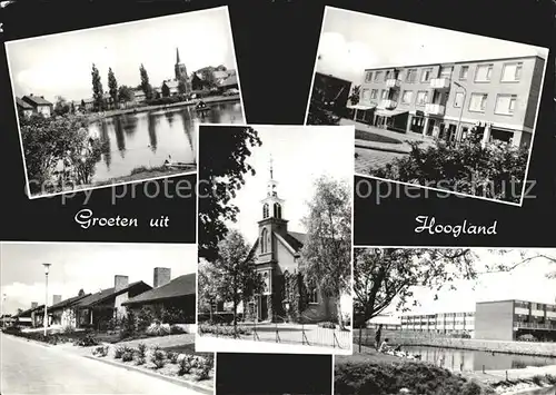 Amersfoort Hoogland Kirche Ortsansichten Kat. Amersfoort