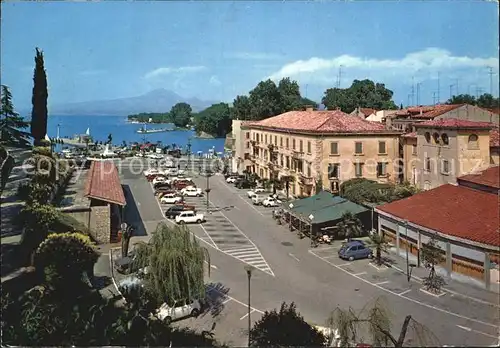 Peschiera Partie am See Kat. Lago di Garda Italien