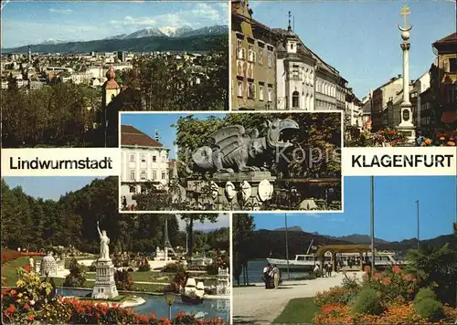 Klagenfurt Woerthersee Lindwurmstadt / Klagenfurt /Klagenfurt-Villach